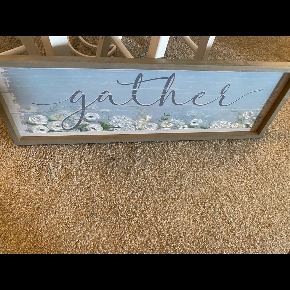 Home decor hang sign